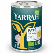 Bio Pate Huhn 400g Katze Nassfutter Yarrah