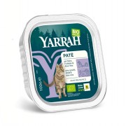 Bio Pate Huhn und Truthahn 100g Katze Nassfutter Yarrah